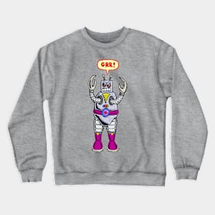 Angry Robot Crewneck Sweatshirt